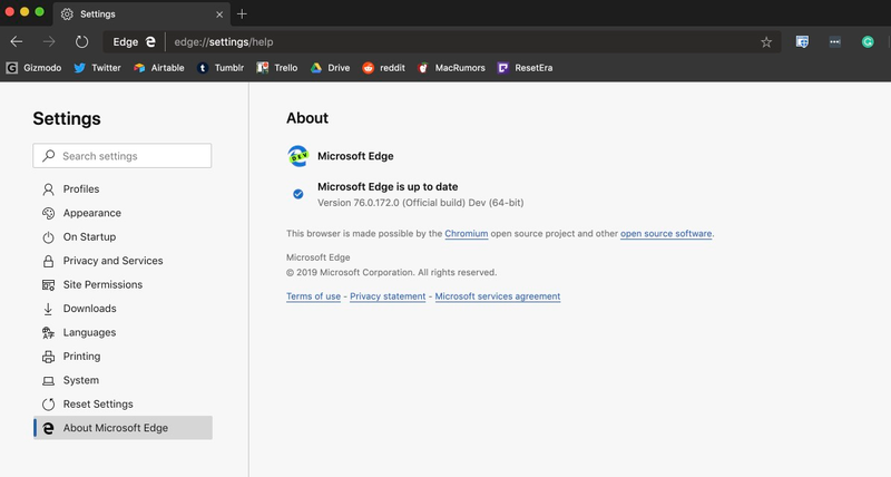 Illustration for article titled You Can Check Out a Beta of the Chromium-Based Microsoft Edge Right Now